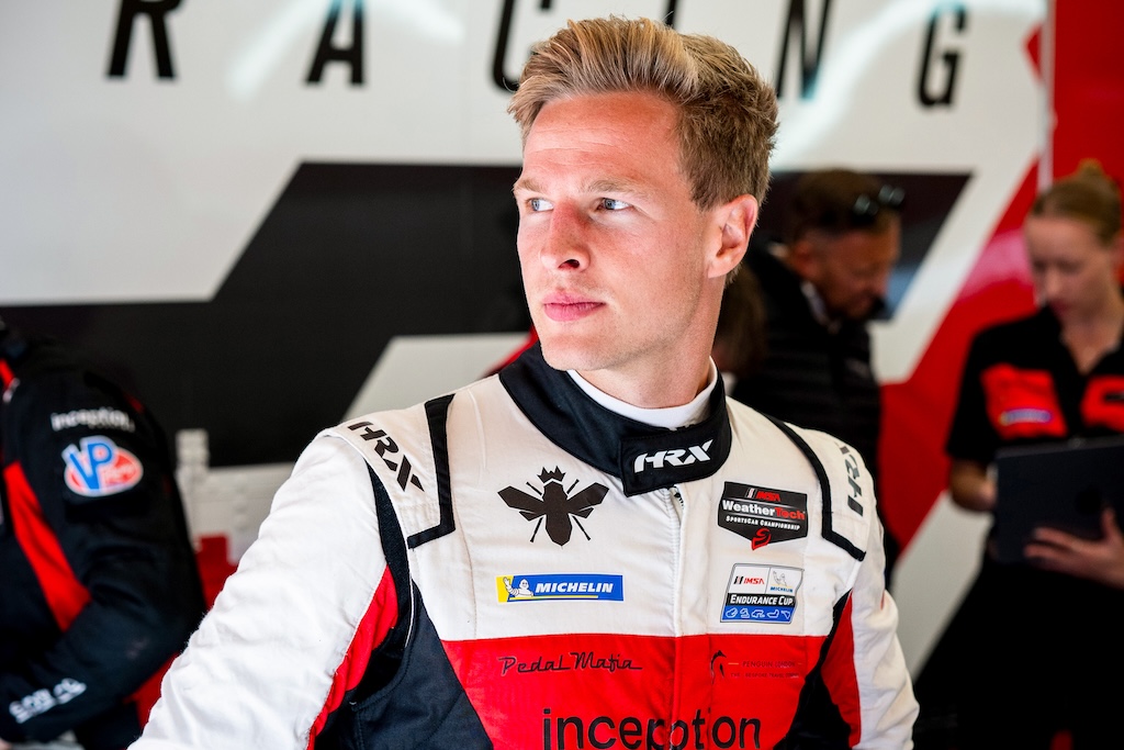 Hjerteskærende IMSA-afslutning for Frederik Schandorff.
(Foto: Inception Racing)